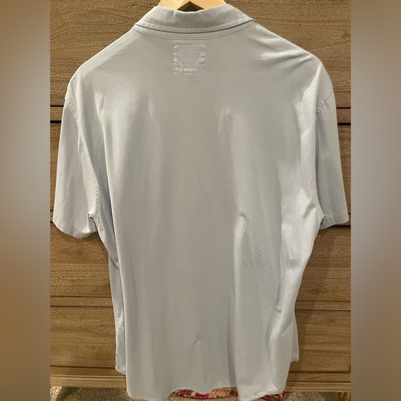 BONOBOS Slim Fit Short Sleeve Button-Up Shirt Size Large - Picture 3 of 3